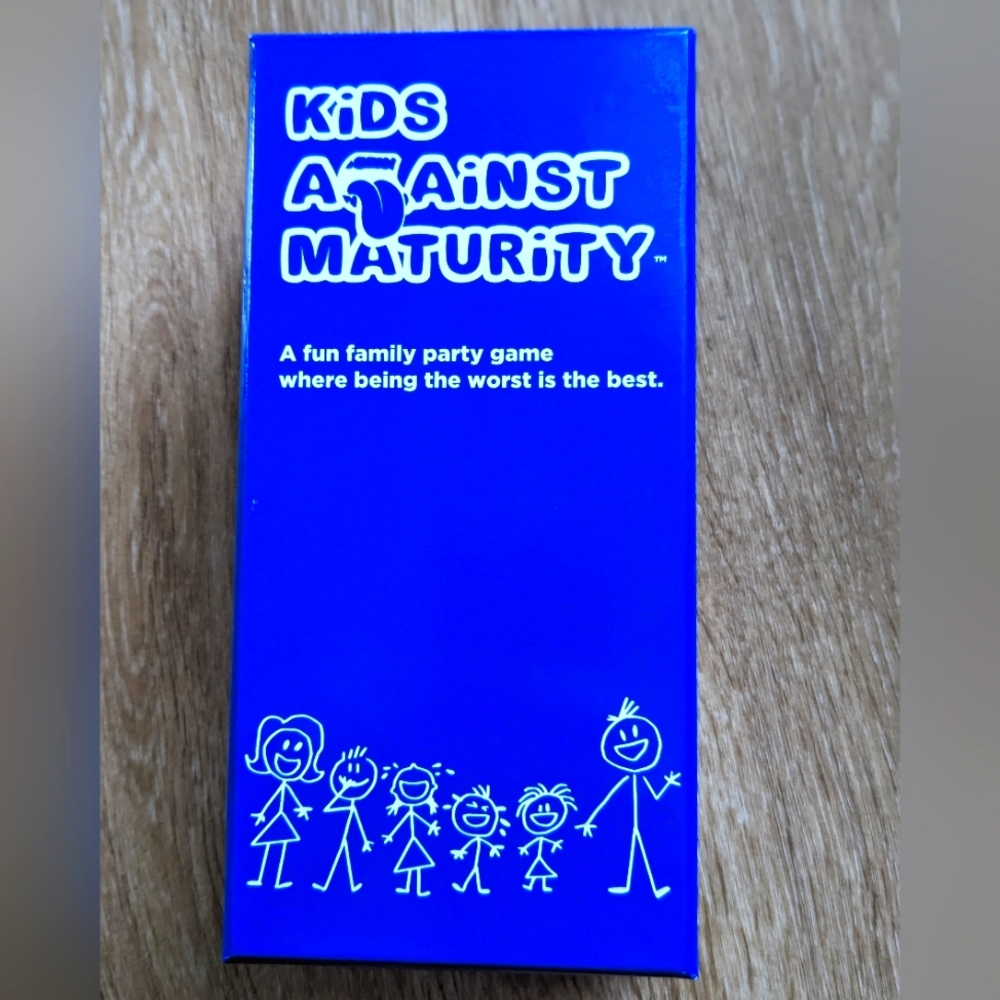 Kids Against Maturity A Fun Family Party Game